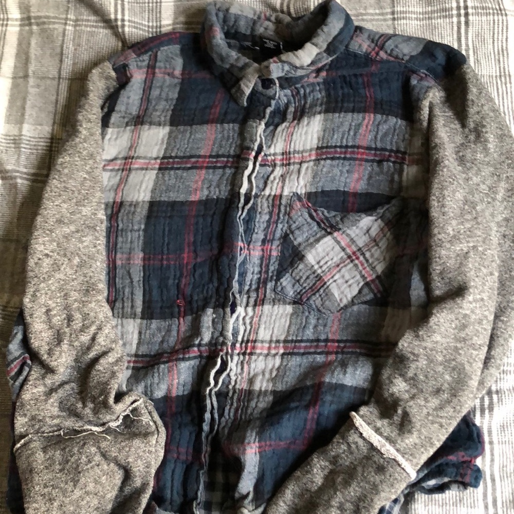 Crop Top Flannel